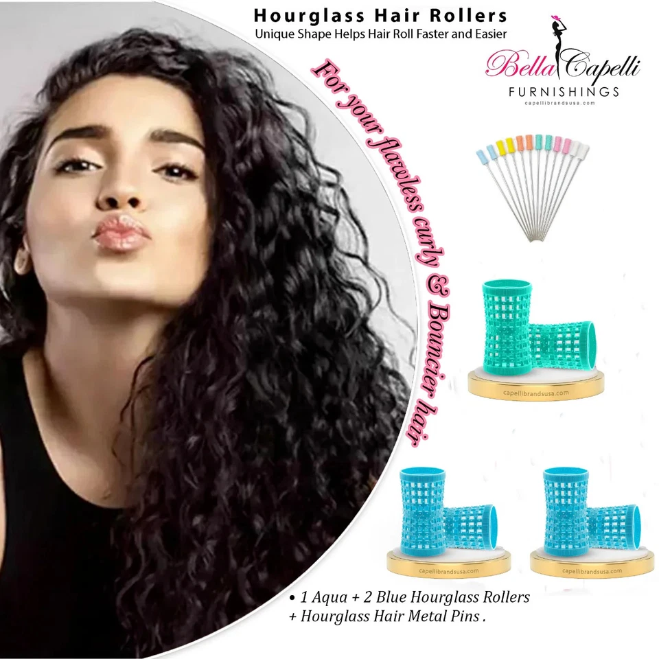 Hourglass All Hair Types Unisex Rollers- Yellow HGR 27mm/1.06in – Pack of 12 - image 2 of 4