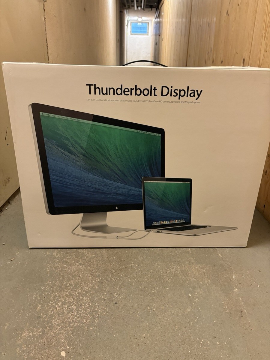 Apple Thunderbolt A1407 27 inch Widescreen LCD Monitor - White for