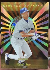 DEREK JETER 1996 LEAF LIMITED ROOKIE RC GOLD #4 YANKEES HOF