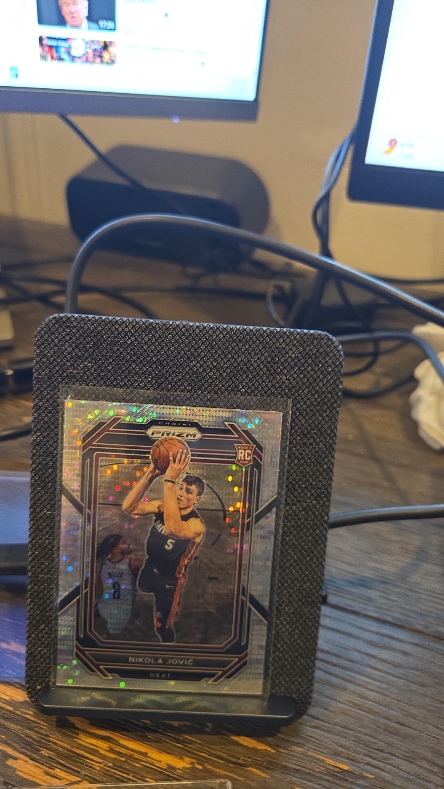 2022-23 Panini Prizm Pulsar Prizm Nikola Jovic #236 Rookie RC