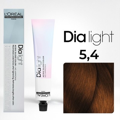 L'Oréal Professionnel Dialight 5,4 Hellbraun Kupfer Rubilane 50ml