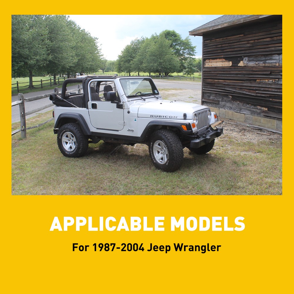 Wrangler NEW Inside Door Handles Interior RH & LH PAIR for 1987-2004 Jeep YJ TJ thumbnail 6