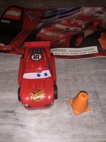 LEGO Cars: 8200 Radiator Springs Lightning McQueen Complete - With Manual