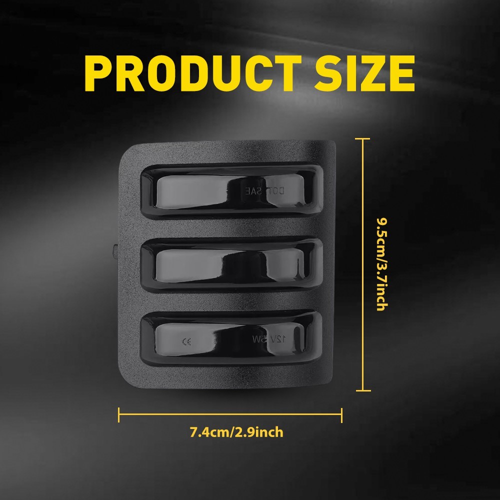 Switchback LED Side Mirror Marker Light For Ford F250 F350 F450 Super Duty08-16