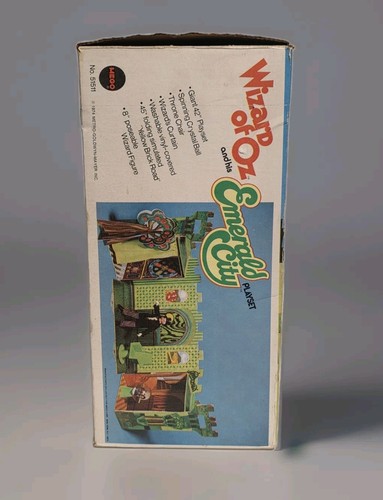 Vintage 1974 Mego Zauberer von Oz Emerald City 42" Spielset mit 8" Zauberer & Box - KOMPLETT - Bild 18 von 22