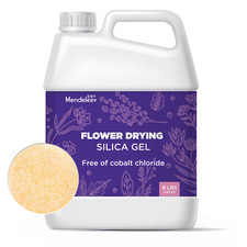 Flower Drying Silica Gel 8 lb Fast Desiccant for Preserving Flowers Cobalt Free