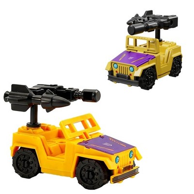 Blokees Transformers G1 Action Figures Bruticus Swindle Vehicle