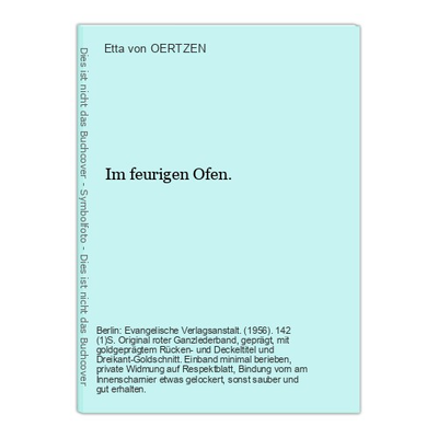 #ad In the Fiery Oven. OERTZEN Etta von $36.13