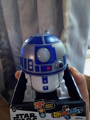 Star Wars Droidables R2-D2 Figure - 4'' New in Box - 20+ Lights & Sound