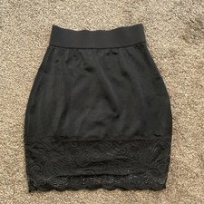 Vintage Black Vanity Fair Second Skin Shaping Half Slip S M