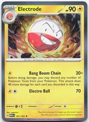 Electrode 101/165 Scarlet & Violet 151 Holo Rare