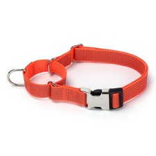 Martingale Collar for Dogs, Reflective Heavy Duty Nylon Dog Collar with Metal...