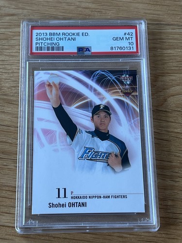2013 Bbm Rookie Edition - Shohei Ohtani #42 Pitching (RC)