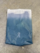 Women  s On Cloud Athletic Top Denim Color Short Sleeve Size: M