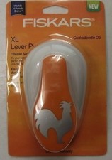 Fiskars Crafts 100050-1001 Lever Punch X-Large CockaDoodle Do