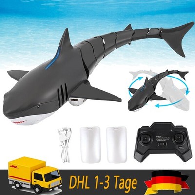 Ferngesteuertes Hai-Spielzeug 2,4GHz RC Boot Simulation Hai Spielzeug DHL