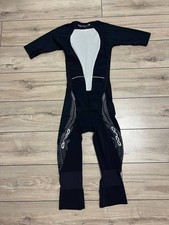 Men's Orca 226 Compress Winter Race Suit Windshield sz M Black Trisuit Triathlon