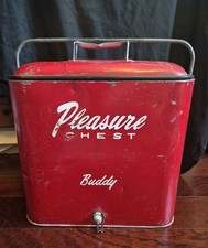 Vintage Retro 1950s Red Buddy Pleasure Chest ...