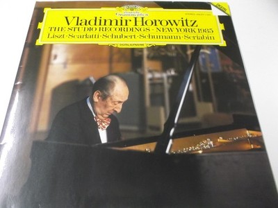 72626 - VLADIMIR HOROWITZ - THE STUDIO RECORDINGS NEW YORK 1985 - DGG VINYL LP