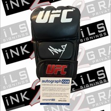 Movsar Evloev Signed UFC MMA Glove Autograph ACOA - McGregor Topuria Paddy Islam