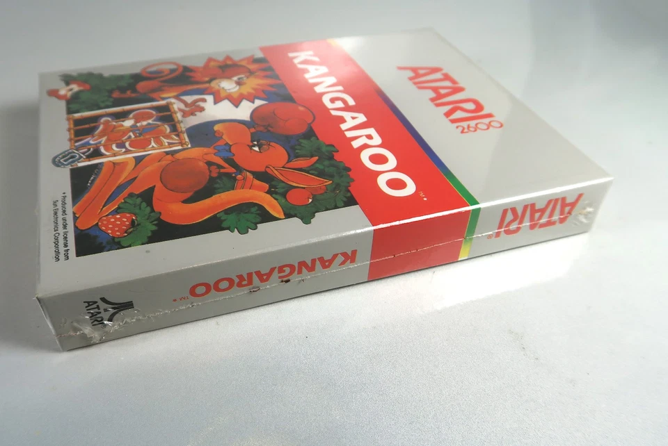 ATARI 2600 - KANGAROO Video Game - NEW SEALED - NIB - Shrinkwrapped (lot#2) - Image 4 of 4