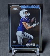 Anthony Gould Rookie RC 2024 Topps Chrome Football Card #261 Indianapolis Colts. rookie card picture