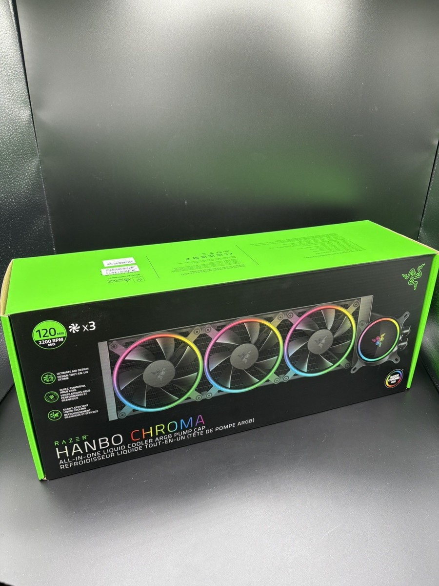 Razer Hanbo Chroma RGB AIO Liquid Cooler 360MM (aRGB Pump Cap