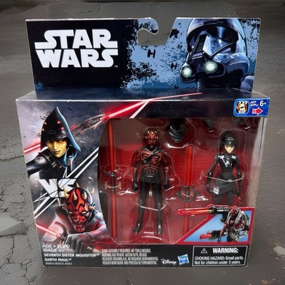 Hasbro Star Wars Seventh Sister Inquisitor & Darth Maul Action Figures NEW U7