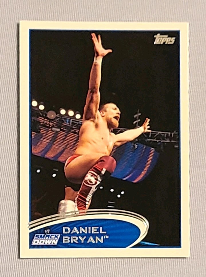 2012 Topps WWE Smackdown Daniel Bryan #6 Wrestling Superstar Trading Card 