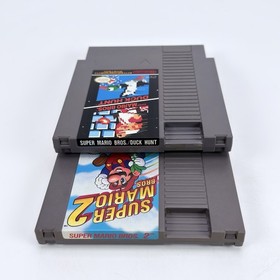 Super Mario Brothers/Duckhunt and Super Mario Bros. 2 (Nintendo NES, 1988)