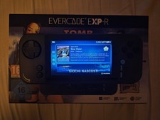 Evercade EXP-R Black Portable Console - NO Tomb Raider Cartridge image