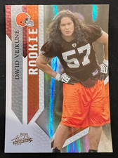 DAVID VEIKUNE 2009 Playoff Absolute Memorabilia #133 Rookie Card RC #280/499. rookie card picture