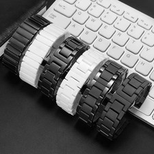 Ceramic Smartwatch Band Watch Strap 14 15 16 17 18 19 20 22 24mm Quick Release