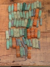 Hair Curlers Rollers Vintage Lot of 90 Various Colors and Sizes