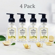 4X J.R. Watkins Foaming Hand Soap Lemon Scent Nourishing 9 Fl Oz