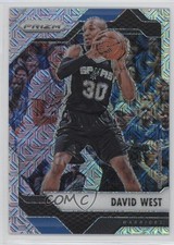 2016-17 Panini Prizm Mojo Prizm 14/25 David West #288 4k8