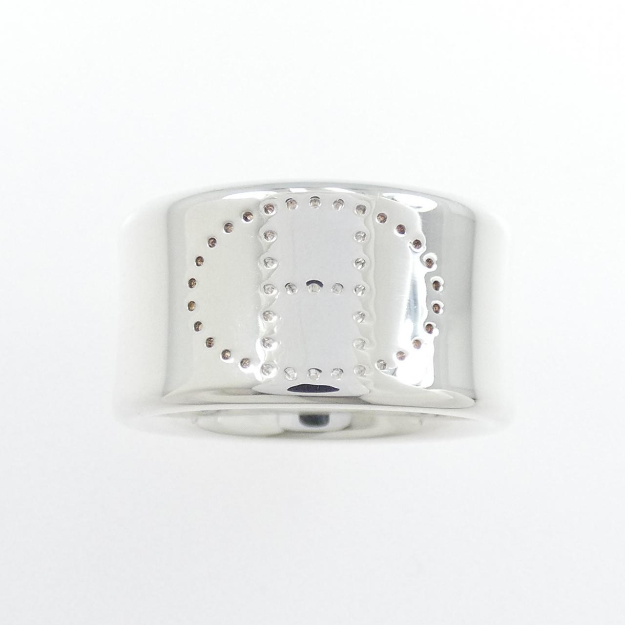 Authentic Hermès Eclipse Ribbon Ring #230-000-336… - image 2