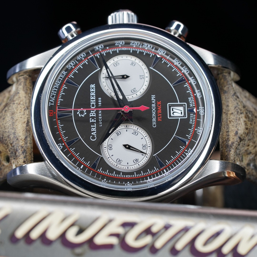 Carl F. Bucherer Manero Flyback Chrono Black Dial 43mm 00.10919.08.33.02