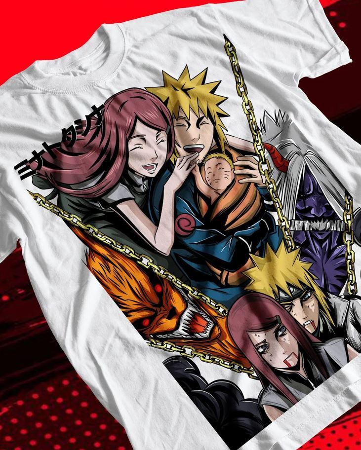 2002年製 NARUTO 'MINATO' VINTAGE TEE Lサイズ Minato Uzumaki T-Shirt Naruto Itachi Anime Manga Unisex Shirt Soft