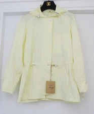 FAY JACKET SIZE M HOODED  PARKA LIGHT YELLOW NET A PORTER