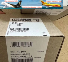 10PC NEW PHOENIX CONTACT PLC-RSC -24DC/21 module 2966171