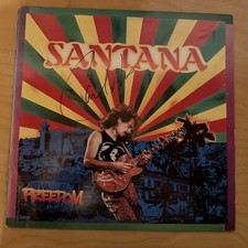 Carlos Santana Autographed Album In Person 1995