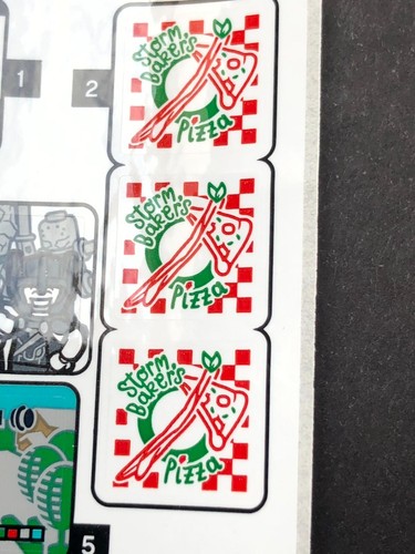 LEGO® Super Heroes - 76200 - Bro Thor s New Asgard - Sticker Sheet Stickerbogen - Picture 3 of 4