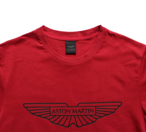 CAMISETA/CAMISETA MANGA CORTA HACKETT ASTON MARTIN RACING 'Logo' para hombre S-XXL Antes £65 - Imagen 13 de 14