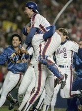 EK288 Gary Carter Jesse Orosco Mets 1986 WS Baseball 8x10 11x14 16x20 Photo