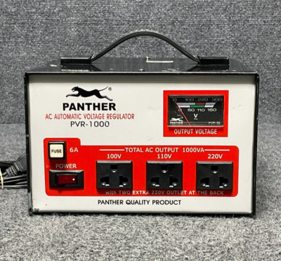 Panther Voltage Regulator Automatic AC 150-250V PVR-1000 Stabilizer