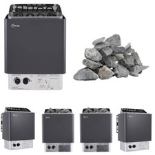 Electric Wet & Dry Sauna Heater Spa Steam Room Sauna Stove Oven Rock Home Indoor