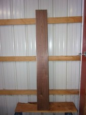 1 PC WALNUT LUMBER WOOD AIR DRIED SLAB BOARD LOT 1224R 59 3/4"X 7"X 1 1/2" FLAT