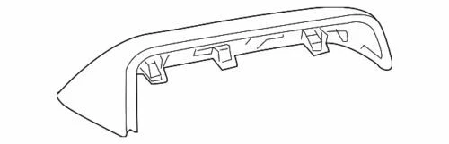 OEM NEW GENUINE 2008-2011 Ford Focus Left Mirror Cover Primed 8S4Z-17D743-BAPTM