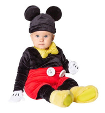 Mickey Mouse Costume Disney A Leading Role 3-6/mo Infant Halloween Dress Up